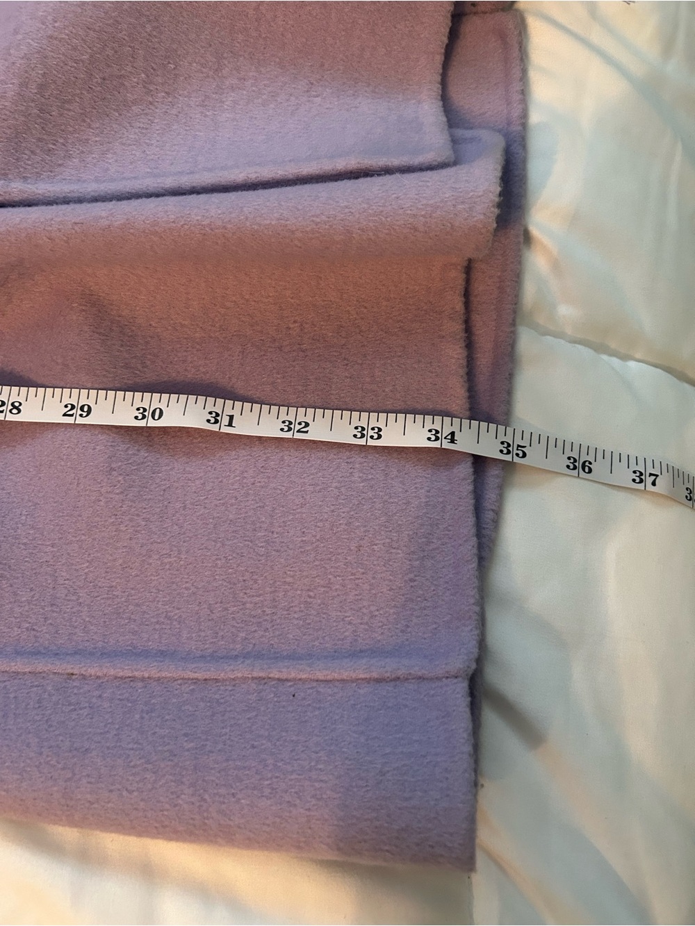 BCBGMaxAzria Lavender Long Wool-Blend Coat - Picture 8 of 8